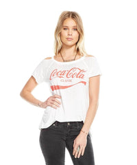 Coca Cola Classic Cold Shoulder - PINK ARROWS