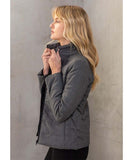 Coco Puffer Jacket Heather Grey - clearpathherbicide