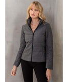 Coco Puffer Jacket Heather Grey - clearpathherbicide