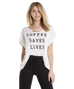 Coffee Saves Lives Tee - clearpathherbicide