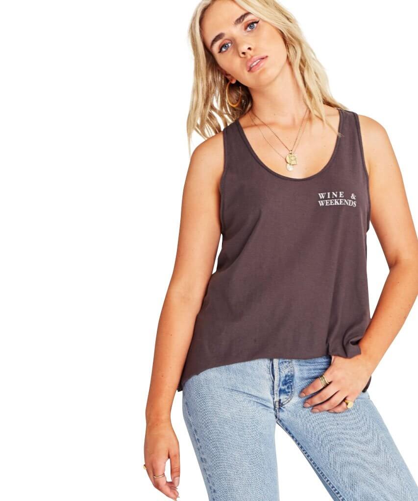 Coffee/Wine Reversible Tank - miamidrugpossession