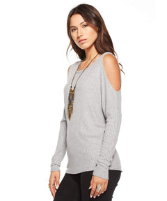 Cold Shoulder Grey Vintage Thermal - clearpathherbicide