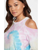 Cold Shoulder Tie Dye Long Sleeve - clearpathherbicide