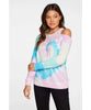 Cold Shoulder Tie Dye Long Sleeve - clearpathherbicide