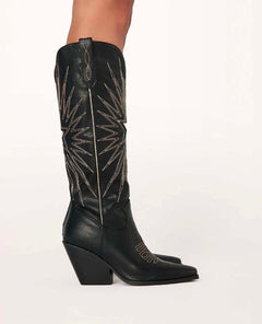 Constance Black Star Boot - miamidrugpossession