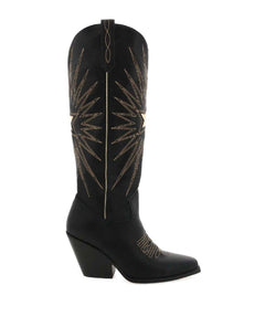 Constance Black Star Boot - miamidrugpossession