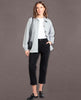 Contessa Long Sleeve Jacket Slate Grey - miamidrugpossession