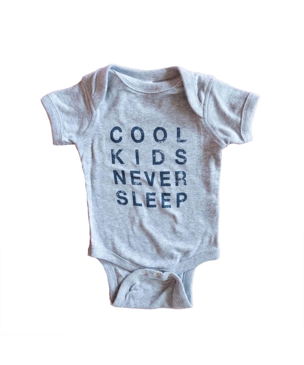 Cool Kids Never Sleep Onesie - clearpathherbicide