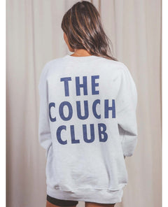 Couch Club Sweatshirt Blue Grey - clearpathherbicide