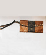 Cowhide LV Clutch - miamidrugpossession