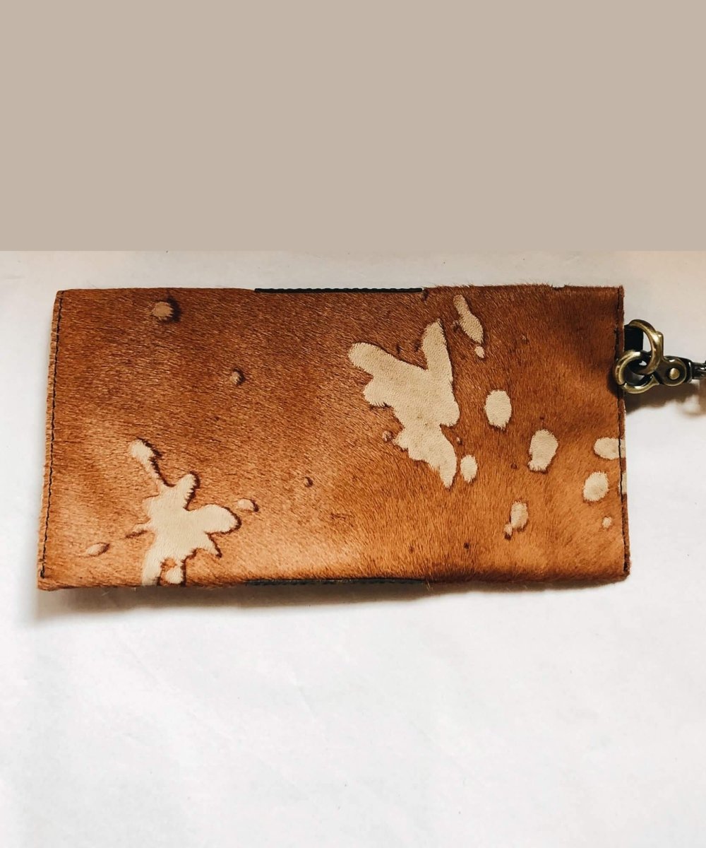 Cowhide LV Clutch - miamidrugpossession