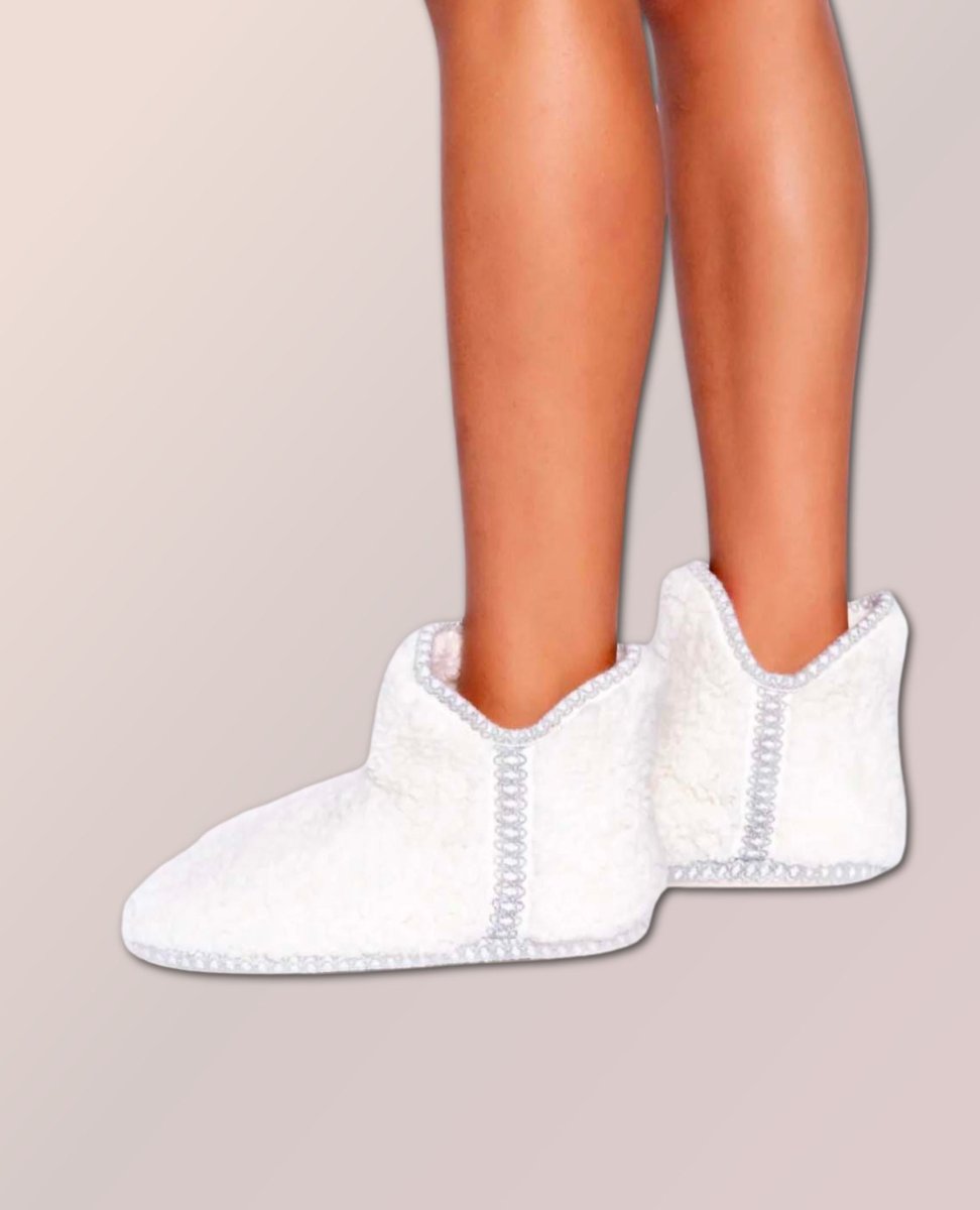 Cozy Booties Ivory - clearpathherbicide