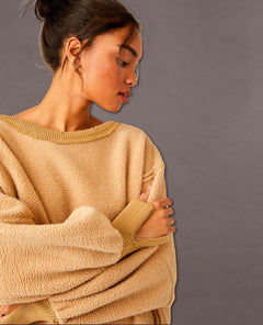 Cozy Camden Sandstorm Sweatshirt - miamidrugpossession