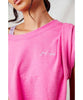 Cozy Cool Girl Lounge Tee Prom Pink - clearpathherbicide