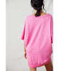 Cozy Cool Girl Lounge Tee Prom Pink - clearpathherbicide