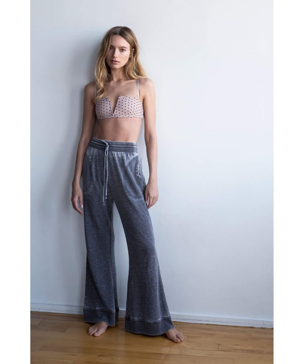 Cozy Cool Lounge Pant Washed Black - clearpathherbicide