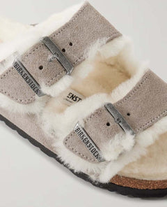 Cozy Shearling Arizona Stone Coin - PINK ARROWS