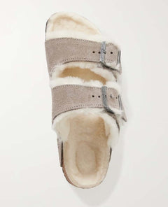 Cozy Shearling Arizona Stone Coin - PINK ARROWS