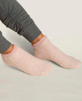 CozyChic® 2 Pair Tennis Sock Set Rose - PINK ARROWS