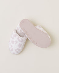 CozyChic® Barefoot In The Wild® Slipper Cream - PINK ARROWS