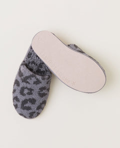 CozyChic® Barefoot In The Wild® Slipper Graphite - PINK ARROWS