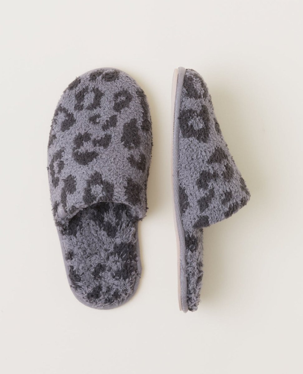 CozyChic® Barefoot In The Wild® Slipper Graphite - PINK ARROWS