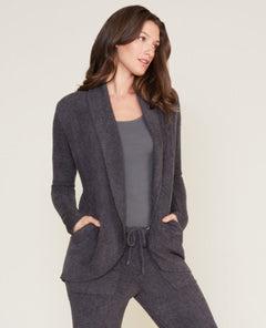 CozyChic Lite® Circle Cardi Carbon - PINK ARROWS