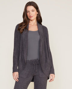 CozyChic Lite® Circle Cardi Carbon - PINK ARROWS