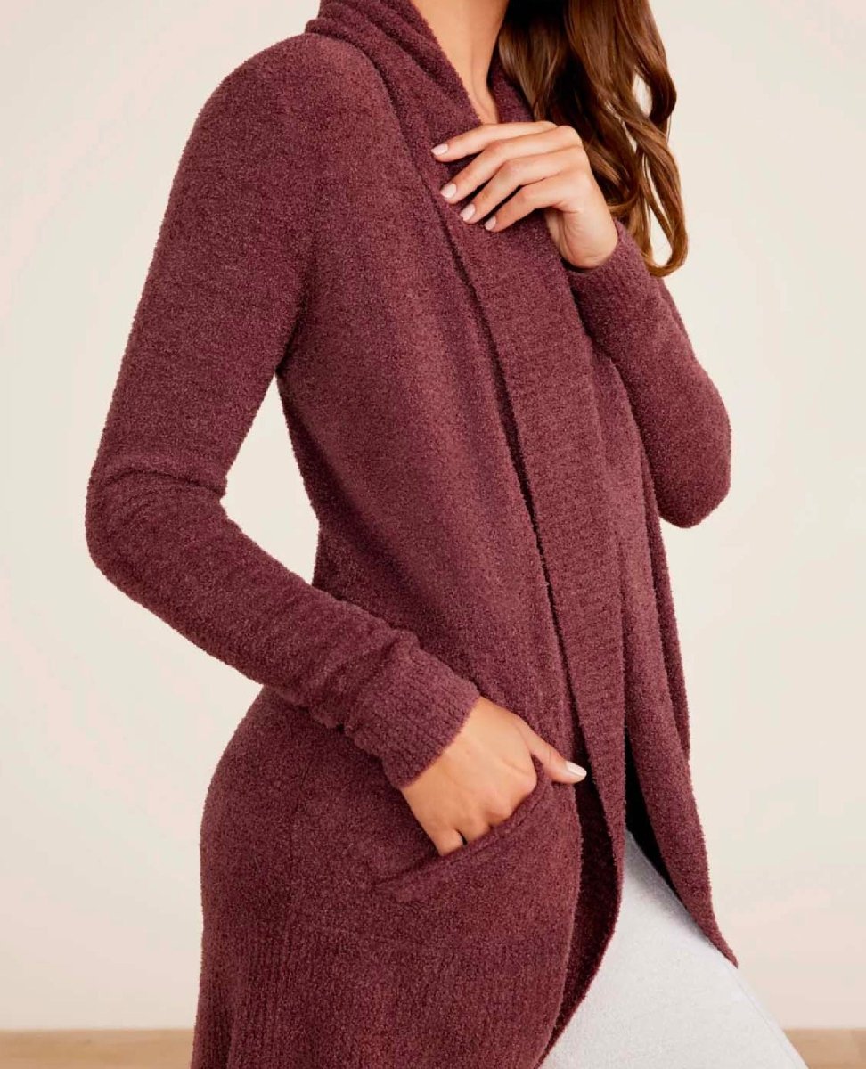 CozyChic Lite® Circle Cardi Rosewood - PINK ARROWS