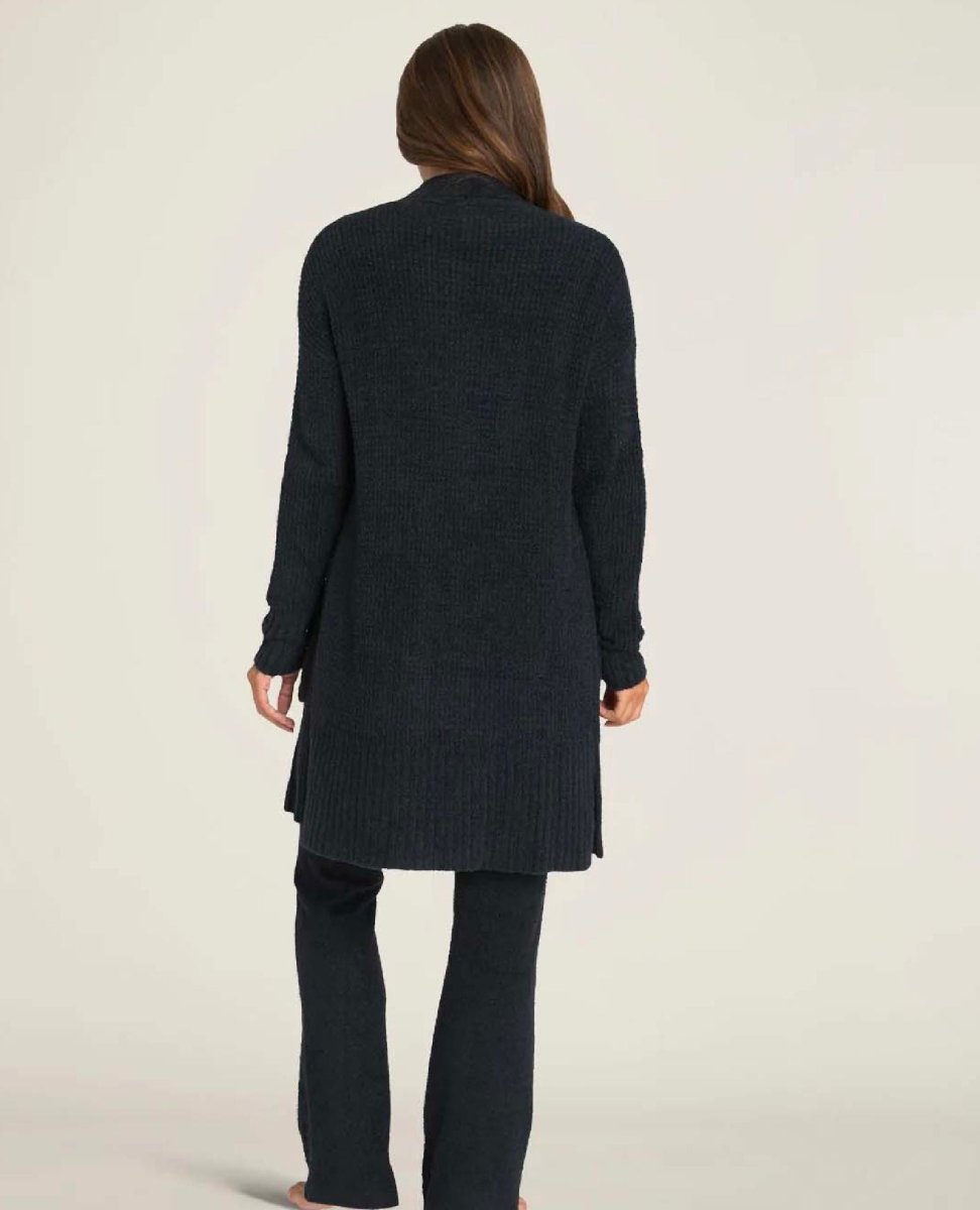 CozyChic Lite® Long Weekend Cardi Black - miamidrugpossession