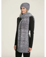 CozyChic® Pom Pom Beanie and Scarf Set Ash Dove - clearpathherbicide