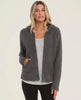 CozyChic® Women's Relaxed Zip - up Hoodie Ash - clearpathherbicide