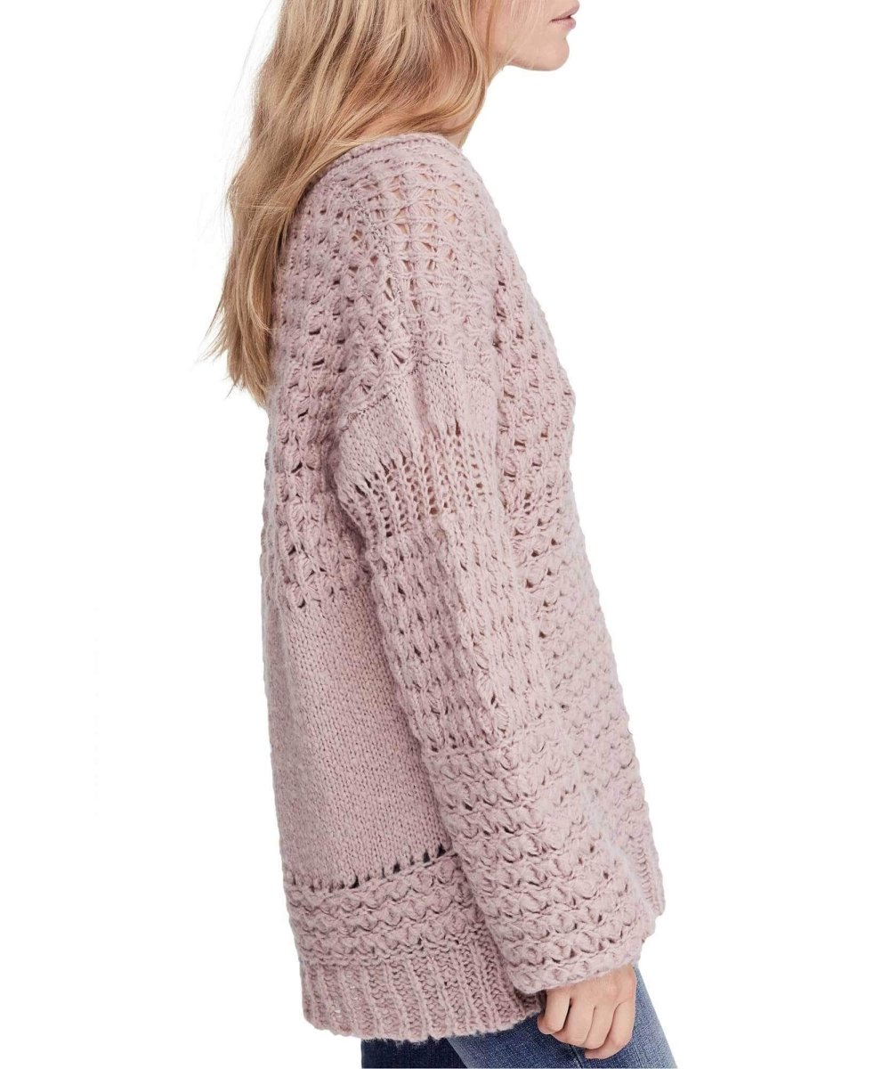 Crashing Waves Pullover, Mauve - clearpathherbicide