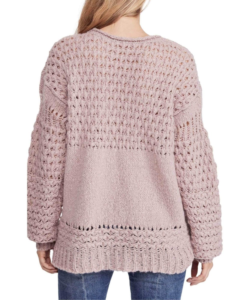 Crashing Waves Pullover, Mauve - clearpathherbicide