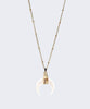 Crescent Horn Necklace Gold - clearpathherbicide