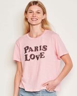 Crew Neck Tee Paris Love Candy - clearpathherbicide