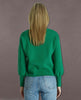 Cropped Balloon Sweater Green - clearpathherbicide