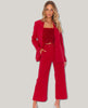 Cropped Holdiay Red Suiting Pant - clearpathherbicide