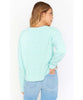 Cropped Varsity Sweater Mint - clearpathherbicide