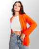 Crush Orange Peyton Blazer - miamidrugpossession