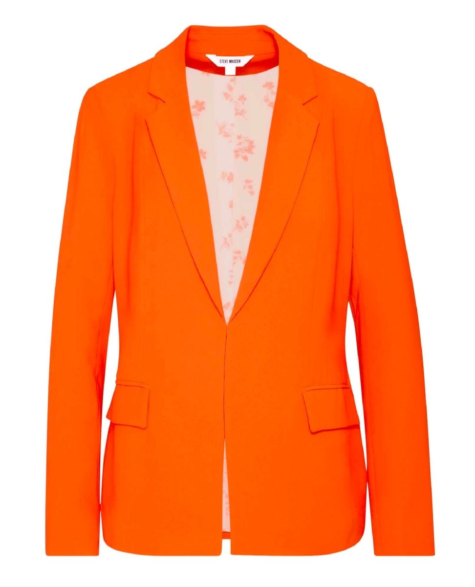 Crush Orange Peyton Blazer - miamidrugpossession