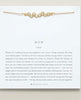 Crystal Mom Necklace 14k Gold - miamidrugpossession