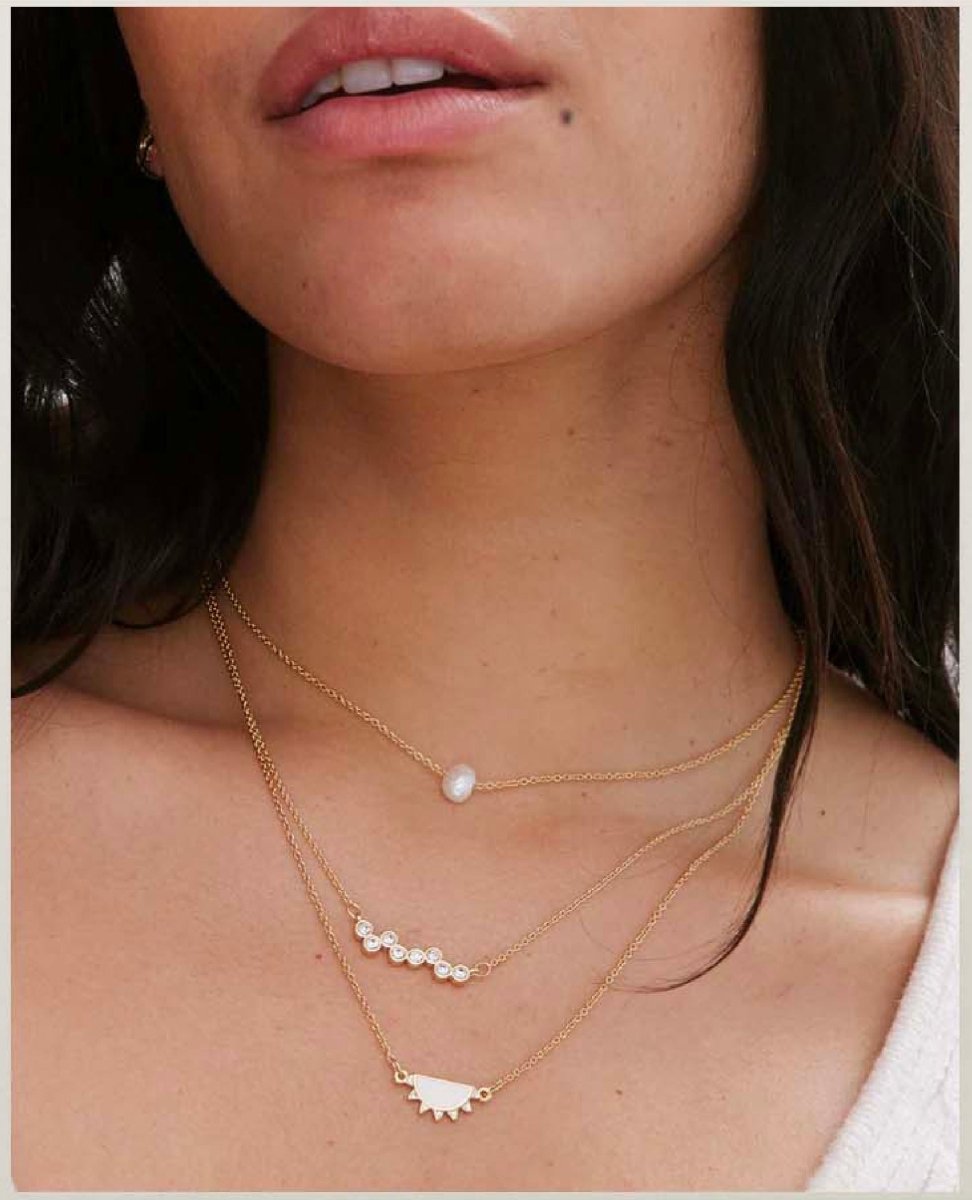 Crystal Mom Necklace 14k Gold - clearpathherbicide