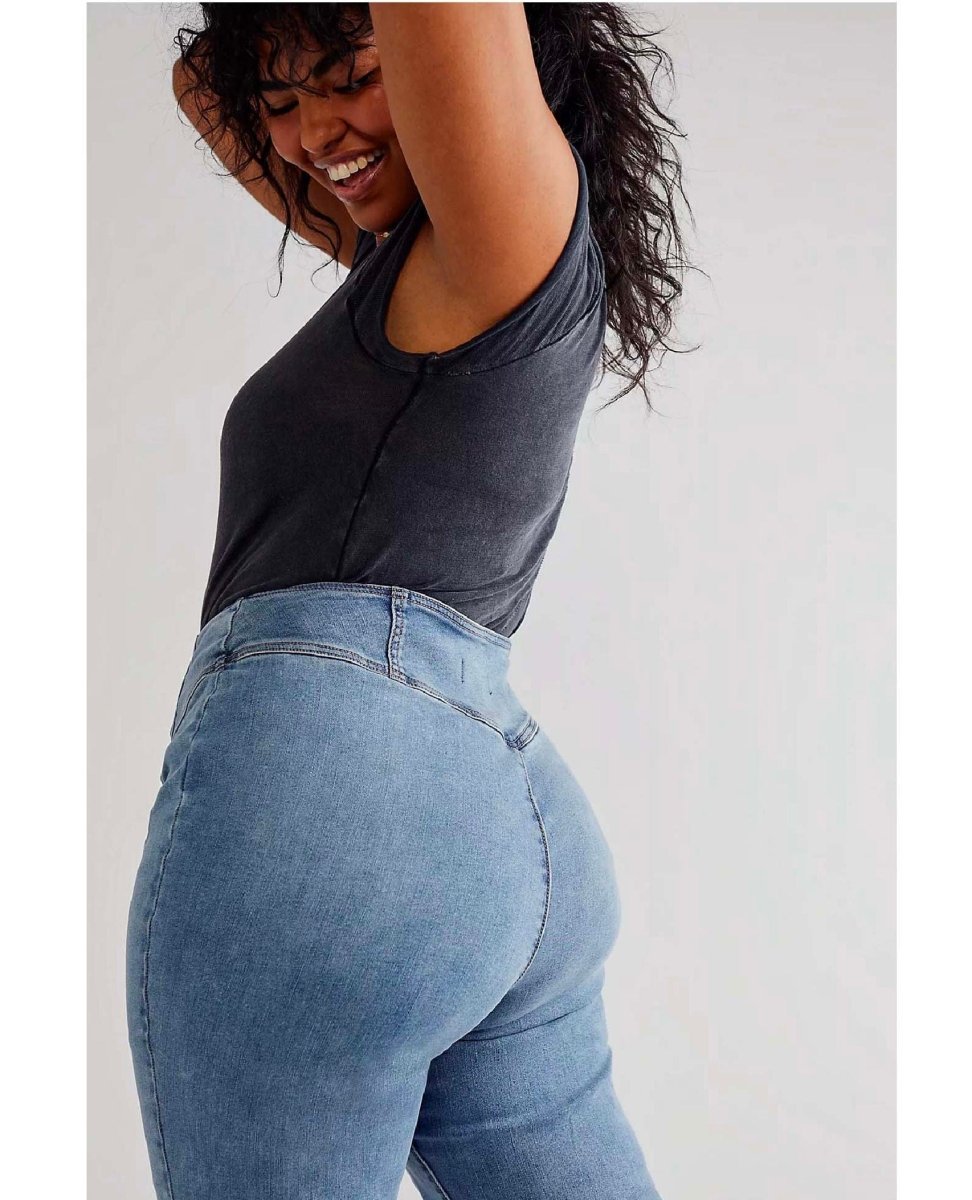 Curvy Wild Honey Denim Open Range - miamidrugpossession