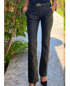 Dafna Black Vegan Flog Pant - miamidrugpossession