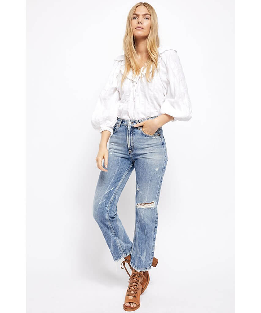 Dakota Straight Leg Jean Vintage Indigo - clearpathherbicide