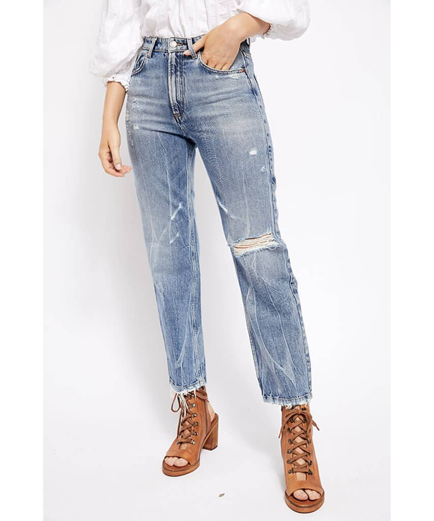 Dakota Straight Leg Jean Vintage Indigo - clearpathherbicide