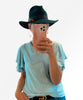 Dallas Fedora Teal Forest - miamidrugpossession