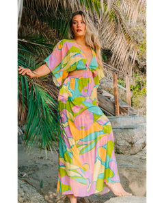 Dana Dress Summer Sorbet - miamidrugpossession