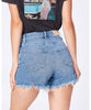 Dani High Waisted Short Leela Destructed - miamidrugpossession